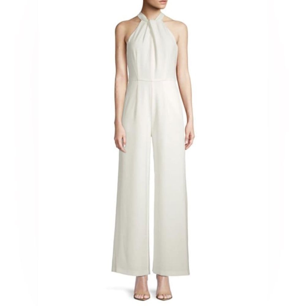 Julia jordan Sleeveless Wide-Leg Jumpsuit